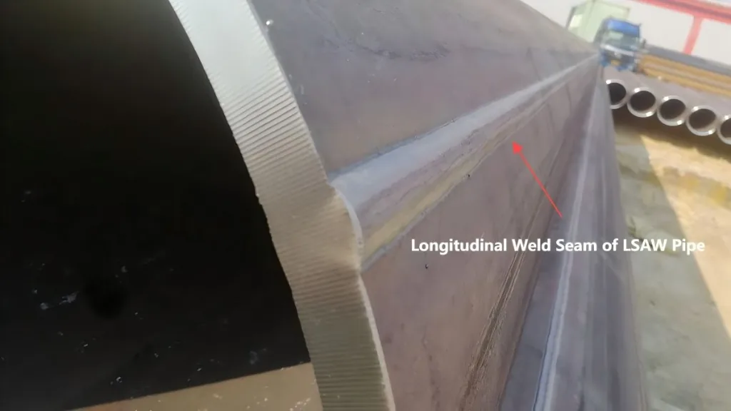 Longitudinal Weld Seam of LSAW Pipe